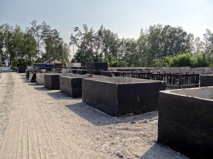 Szamba betonowe  w Kątach Wrocławskich
